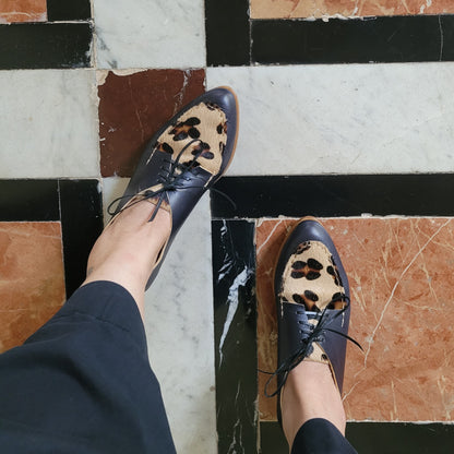 READY MADE. SIZE 41. THE CHUCK. BB NORI W BLACK AND YELLOW ACE AND JIG LAKE. 3CM (D14)