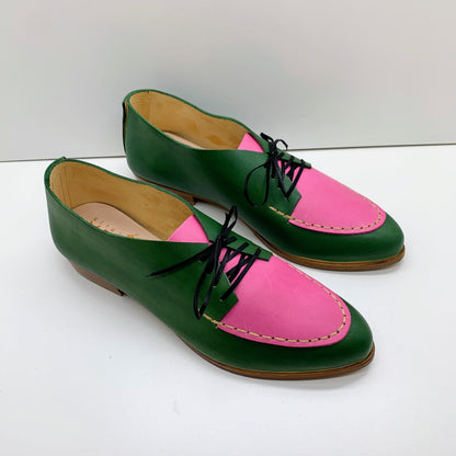 READY MADE. SIZE 40. THE CHUCK. BB APPLE W PORPORA LAKE. EDGE INKED. 2CM (D12)