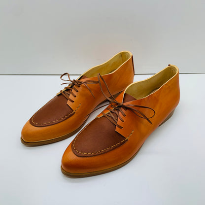 THE CHUCK. BB TOAST. TRONCATO CUOIO LAKE. TOAST THREAD. BROWN LACES.