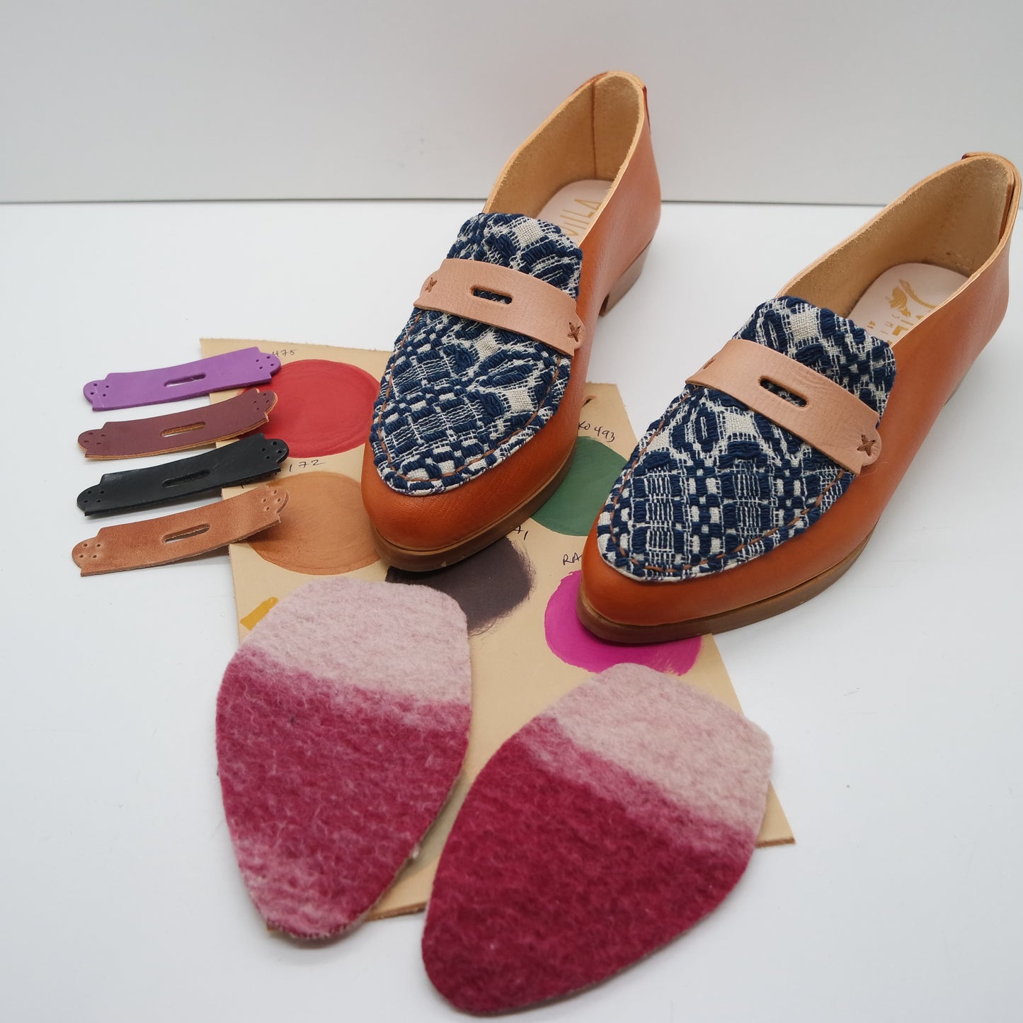 4. ANEMONE VT X SEVILLA SMITH. CUSTOM PENNY WITH PINK OMBRE WOOL LAKE