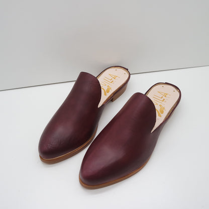 THE JOELLE. BB CLARET W EDGE INK.