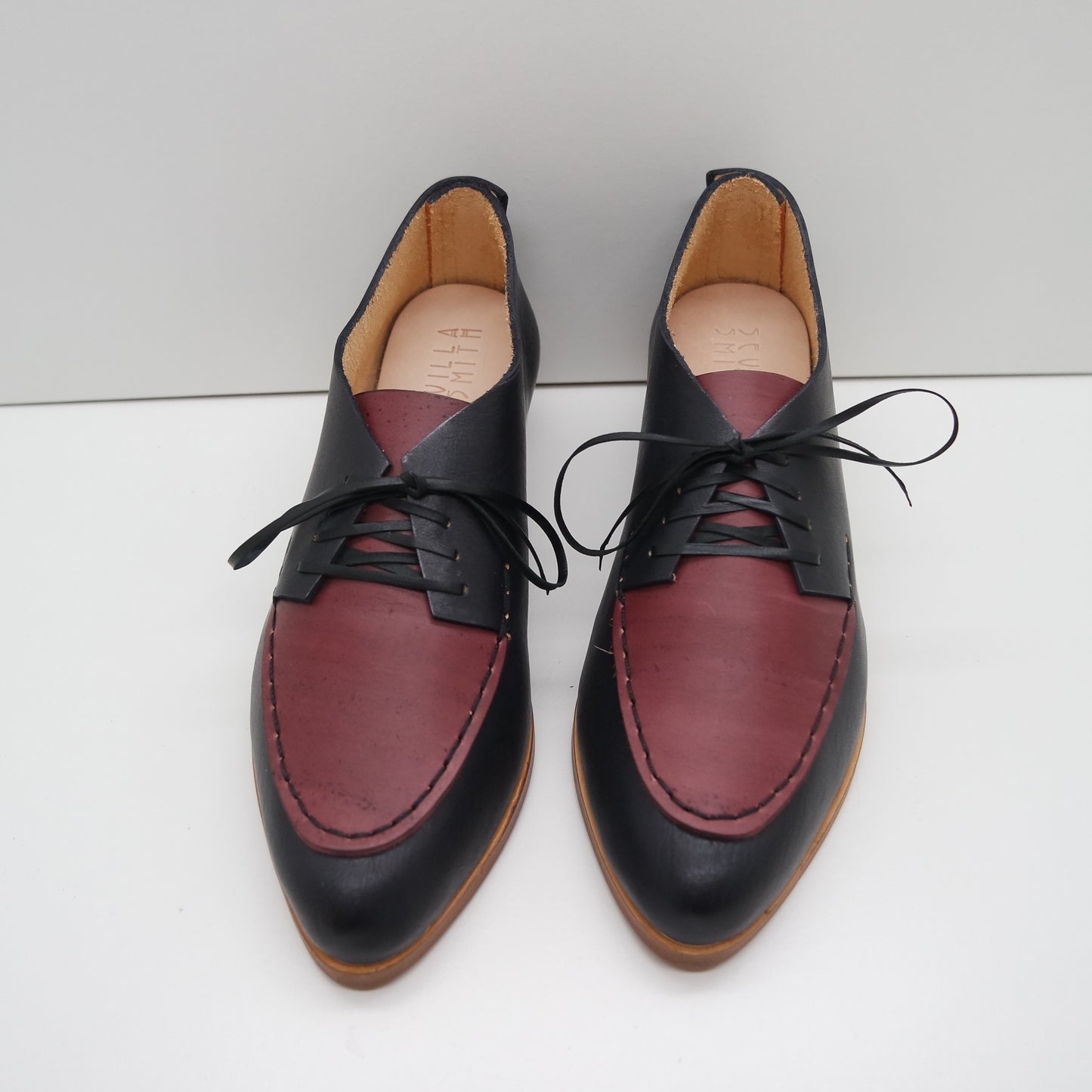 THE CHUCK. BB NORI W CLARET LAKE. EDGE INKED. BLACK THREAD.