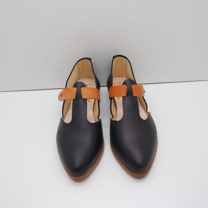 THE ELEANOR. BB NORI W TOAST STRAP. EDGE INKED.