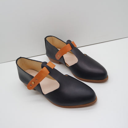 THE ELEANOR. BB NORI W TOAST STRAP. EDGE INKED.