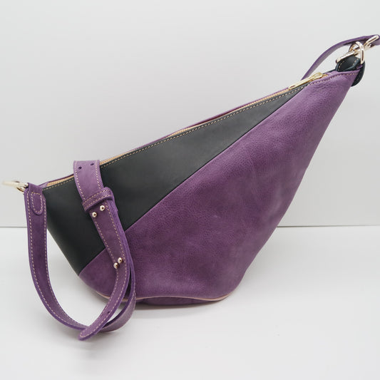 MAMA DAY SALE. THE MARISOL BAG. NERO PURPLE. 112