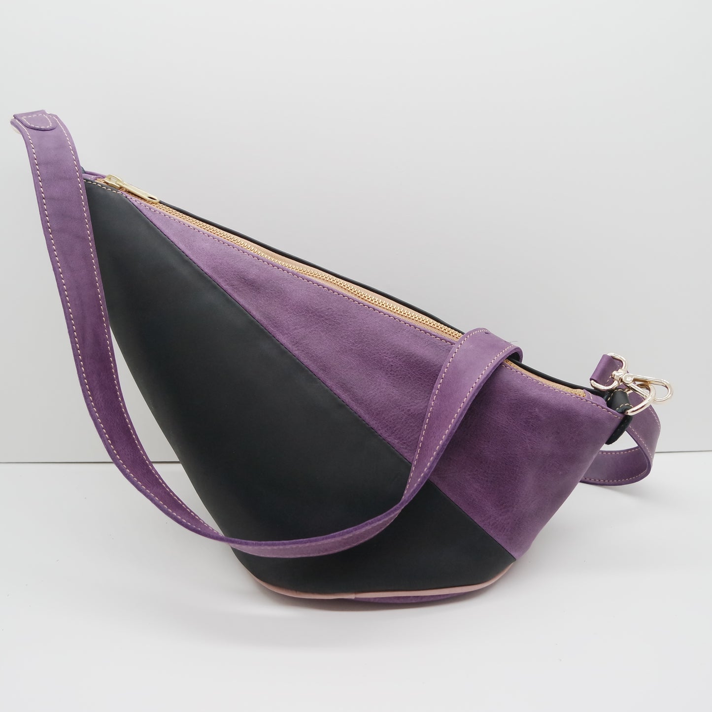 MAMA DAY SALE. THE MARISOL BAG. NERO PURPLE. 112