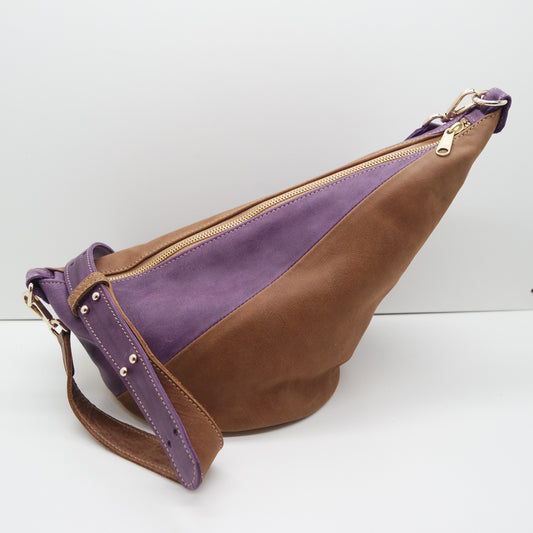 MAMA DAY SALE. THE MARISOL BAG. PURPLE WOOD. 114.