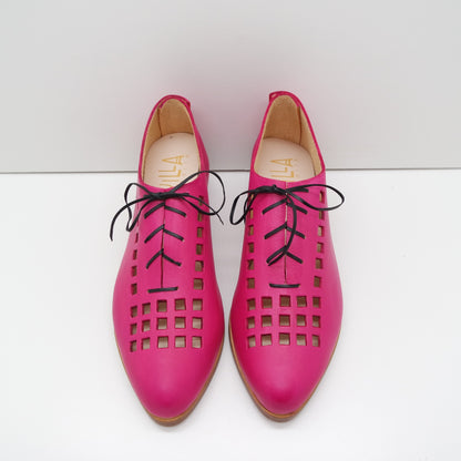 MAMA DAY SALE. SIZE 38. THE ERICA. RAMBUTAN WITH EDGE INK. 3CM. 109