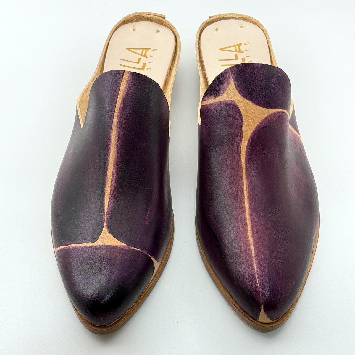 The Joelle in Butter with Giraffe Pattern Ube